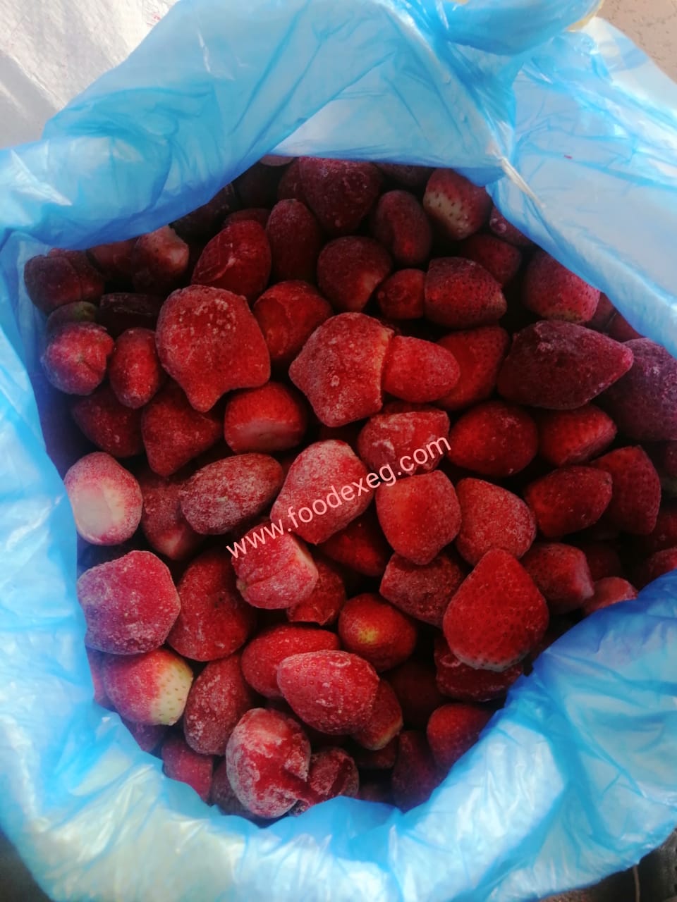 فراوله مجمدة اول موسم جديد