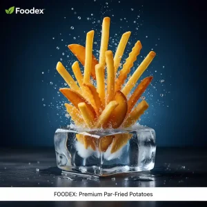 بطاطس نصف مقلية مجمدة