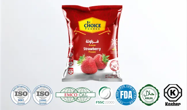 IQF Frozen Strawberry Turkey
