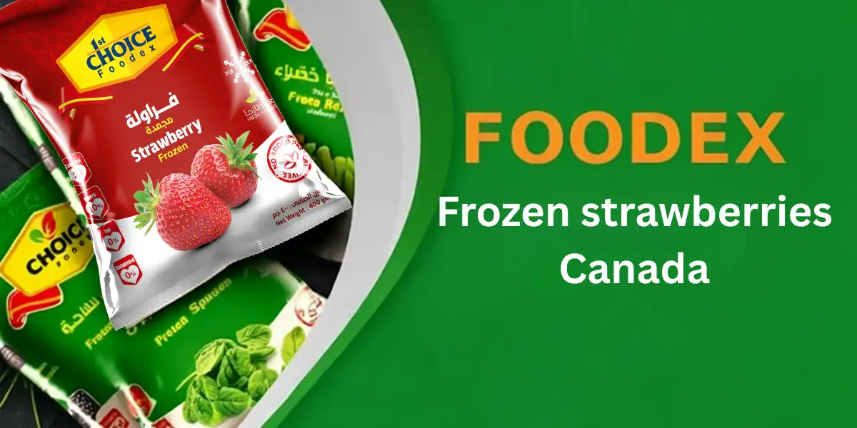 Frozen strawberries Canada